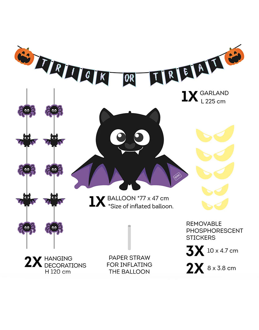 Set Decorazione Porta Halloween - Trick Or Treat Legami