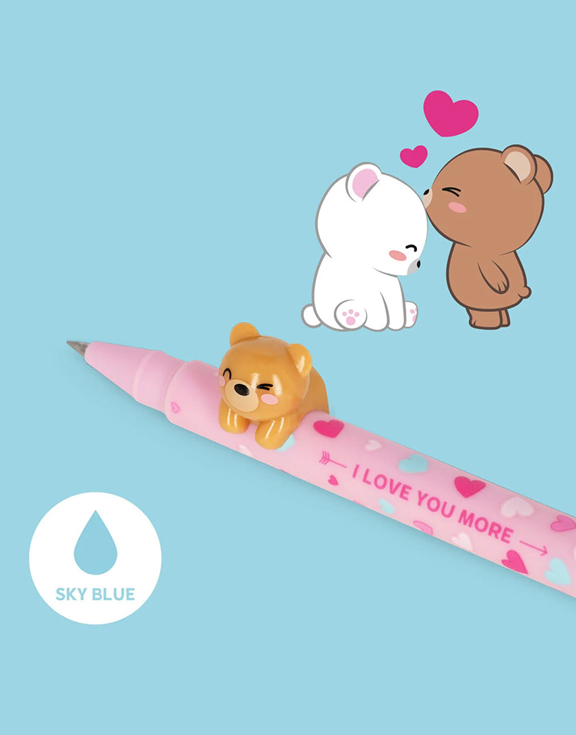 Set di 2 Penne Gel Lovely Friends Legami - Beary in Love | Edizione Limitata San Valentino