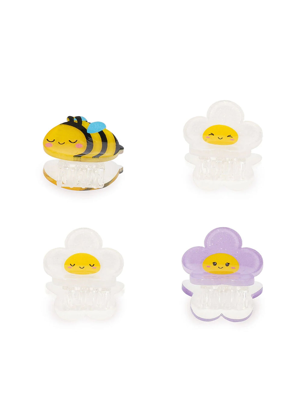 Set 4 Mini Mollette per Capelli Bee – Clip Me Up! Legami
