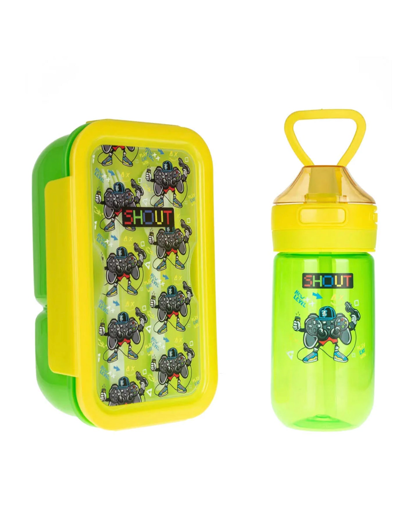 Set Portamerenda + Borraccia Shout Gamer – Maricart