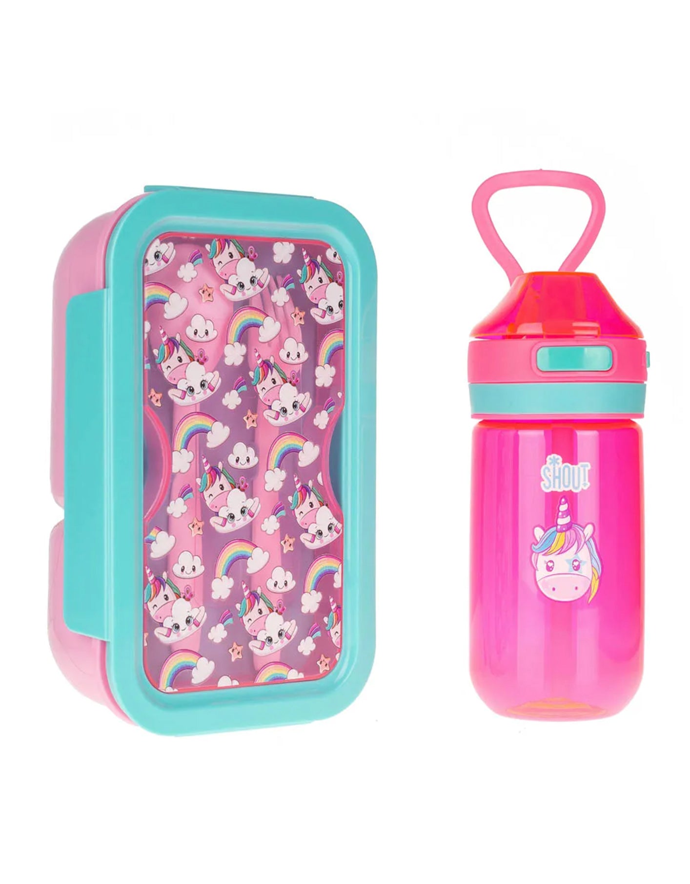Set Portamerenda + Borraccia Shout Magic Unicorn – Maricart