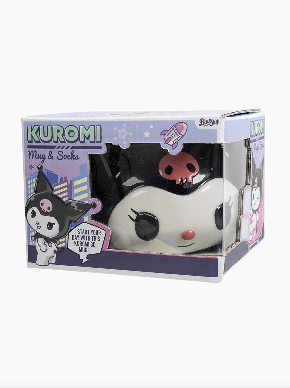 Set Tazza + Calzini Kuromi Sanrio