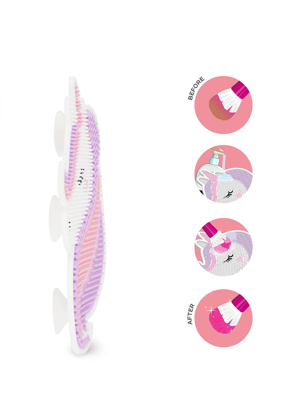 Tappetino Pulisci Pennelli da Trucco Unicorn "Brush It Off!" – Legami