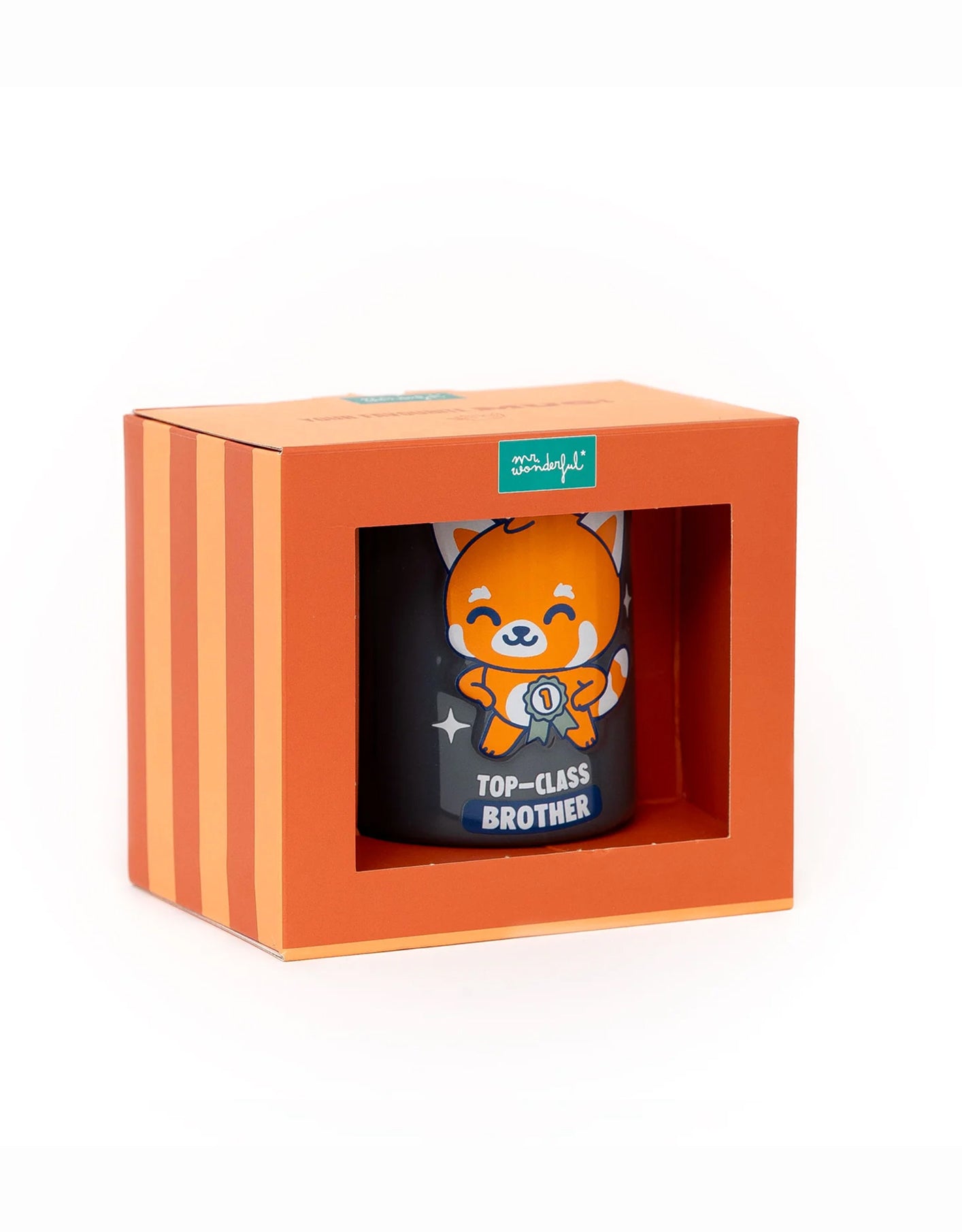 Tazza 3D Panda Rosso – Top-class brother Mr. Wonderful