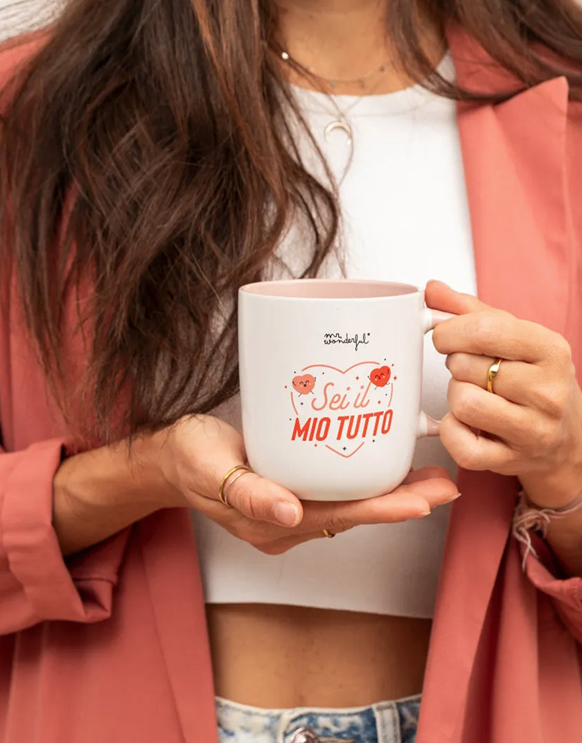 Tazza Mr. Wonderful - "La vita insieme a te è la cosa più bella che c'è"