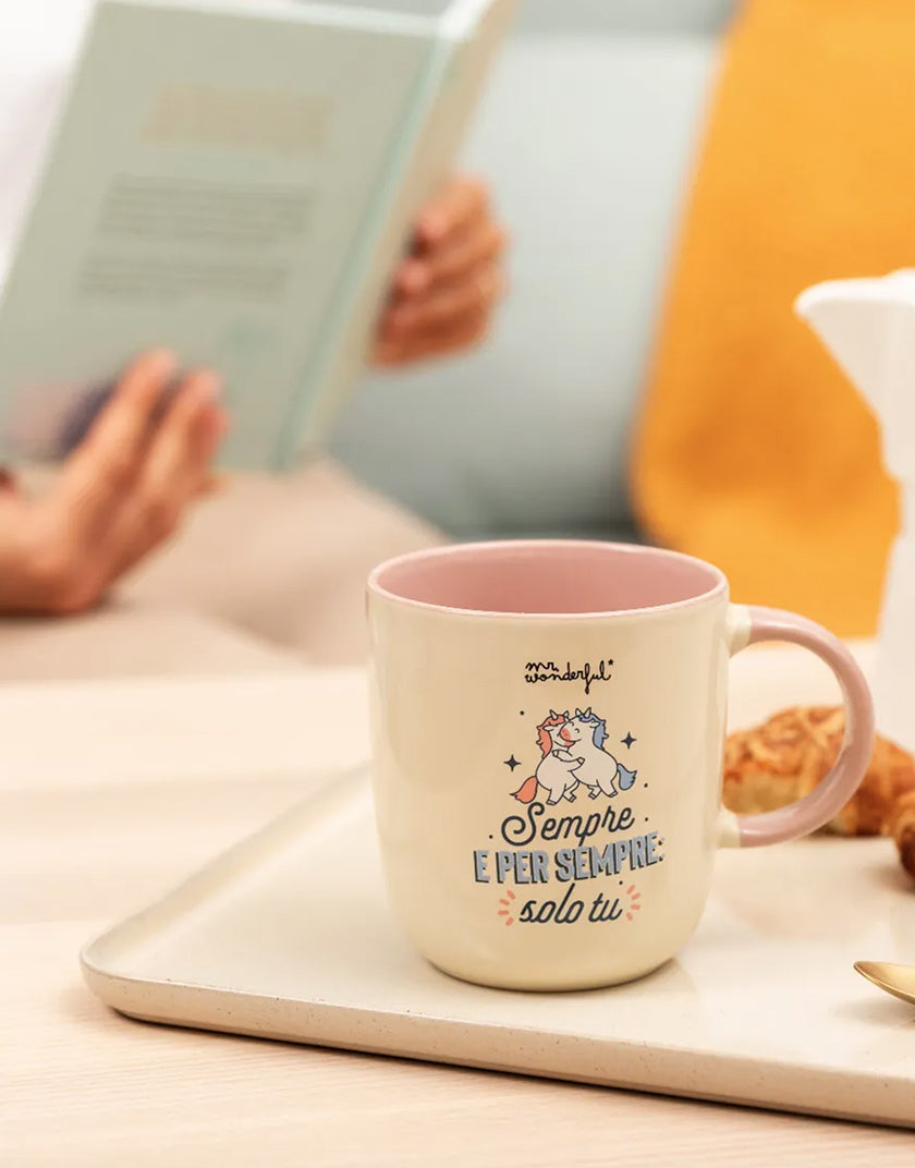 Tazza Mr. Wonderful - Sempre e per sempre: solo tu