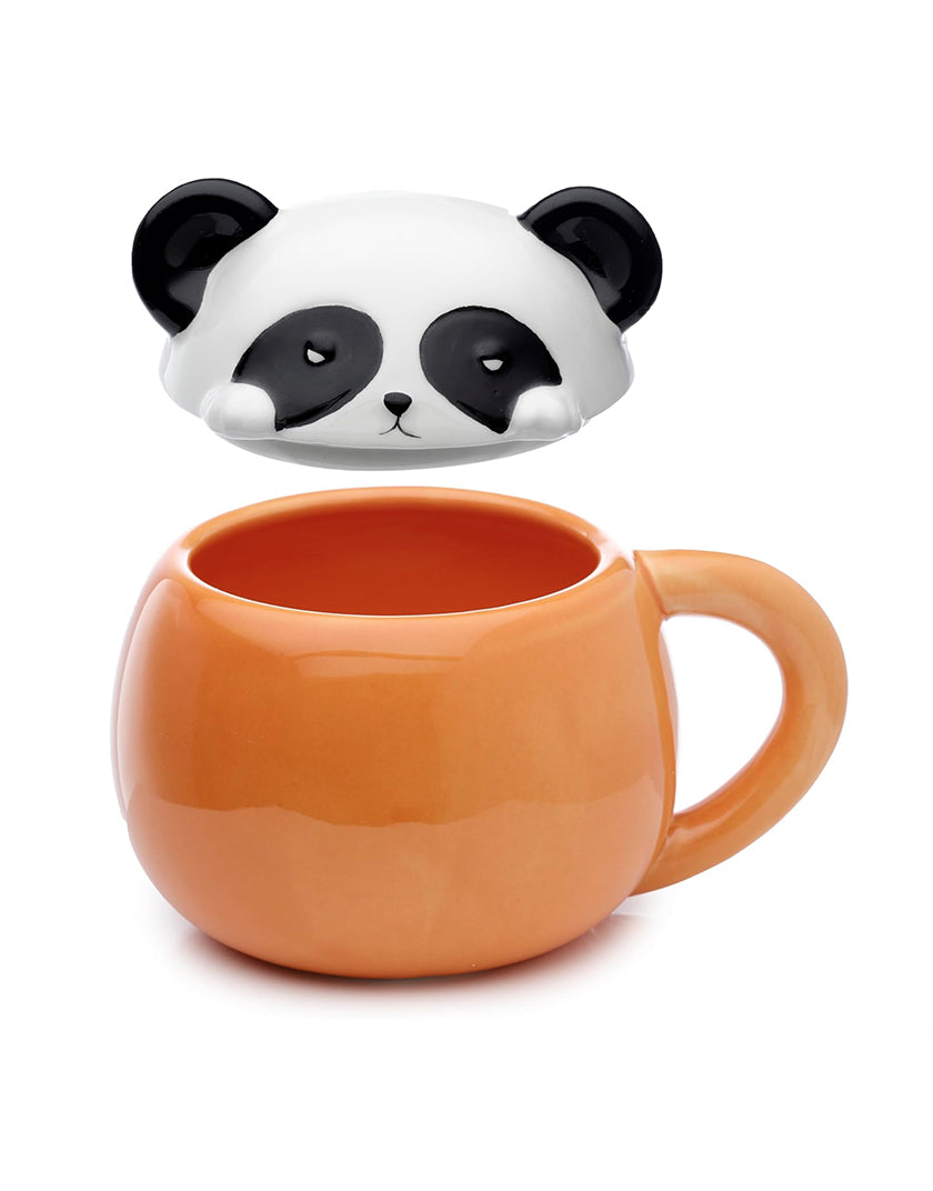 Tazza Panda con Coperchio Sagomato - Puckator