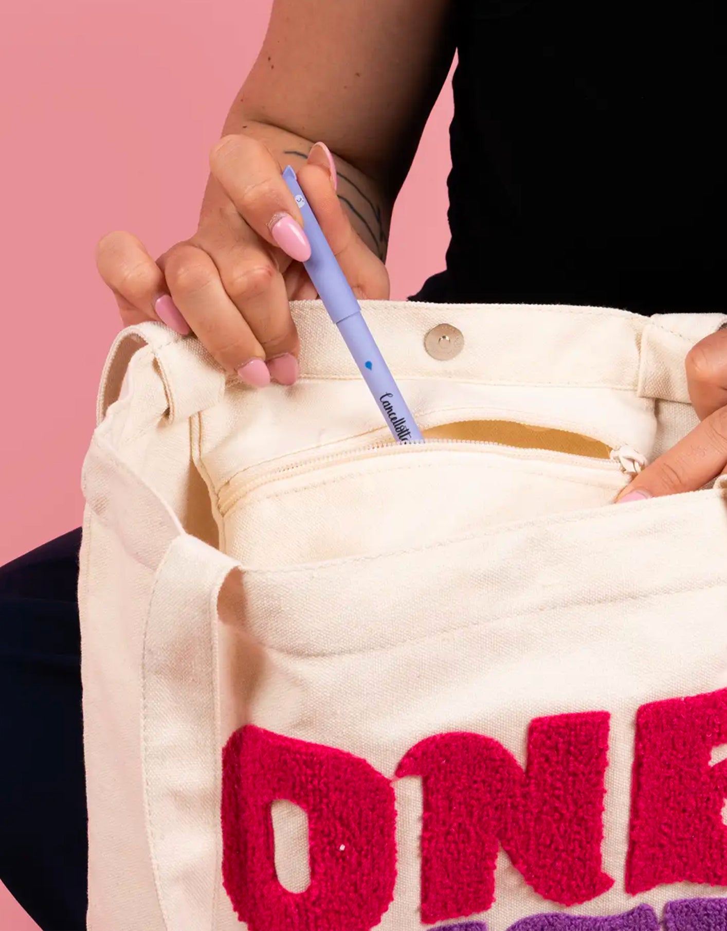 Tote Bag in Cotone Colourbook