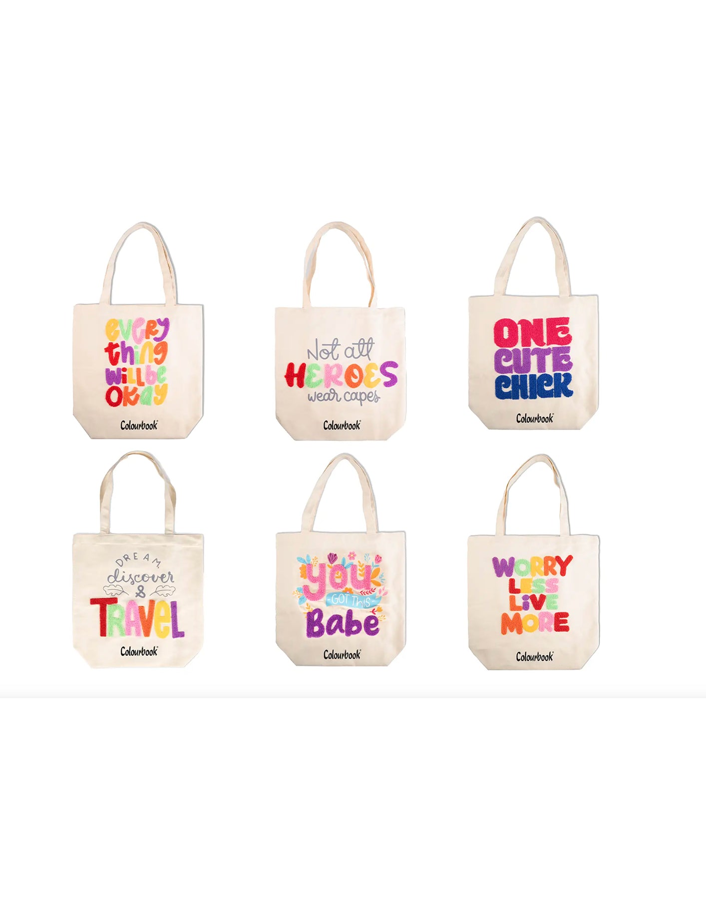 Tote Bag in Cotone Colourbook