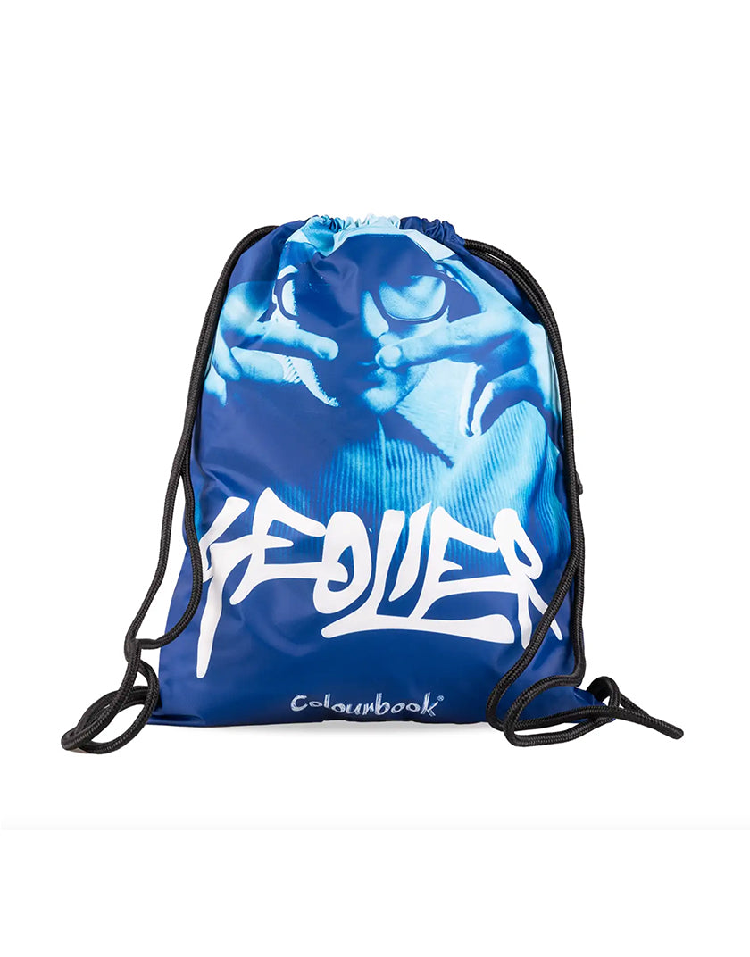 Zaino con Coulisse Geolier x Colourbook Blu