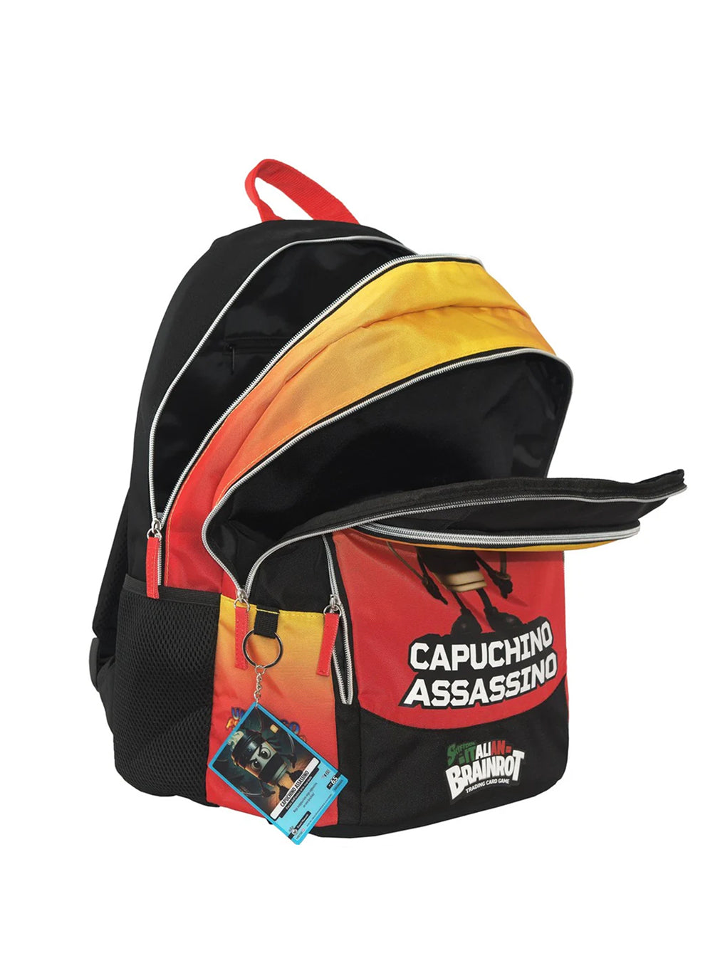 Zaino Organizzato Skifidol Italian Brainrot Cappuccino Assassino