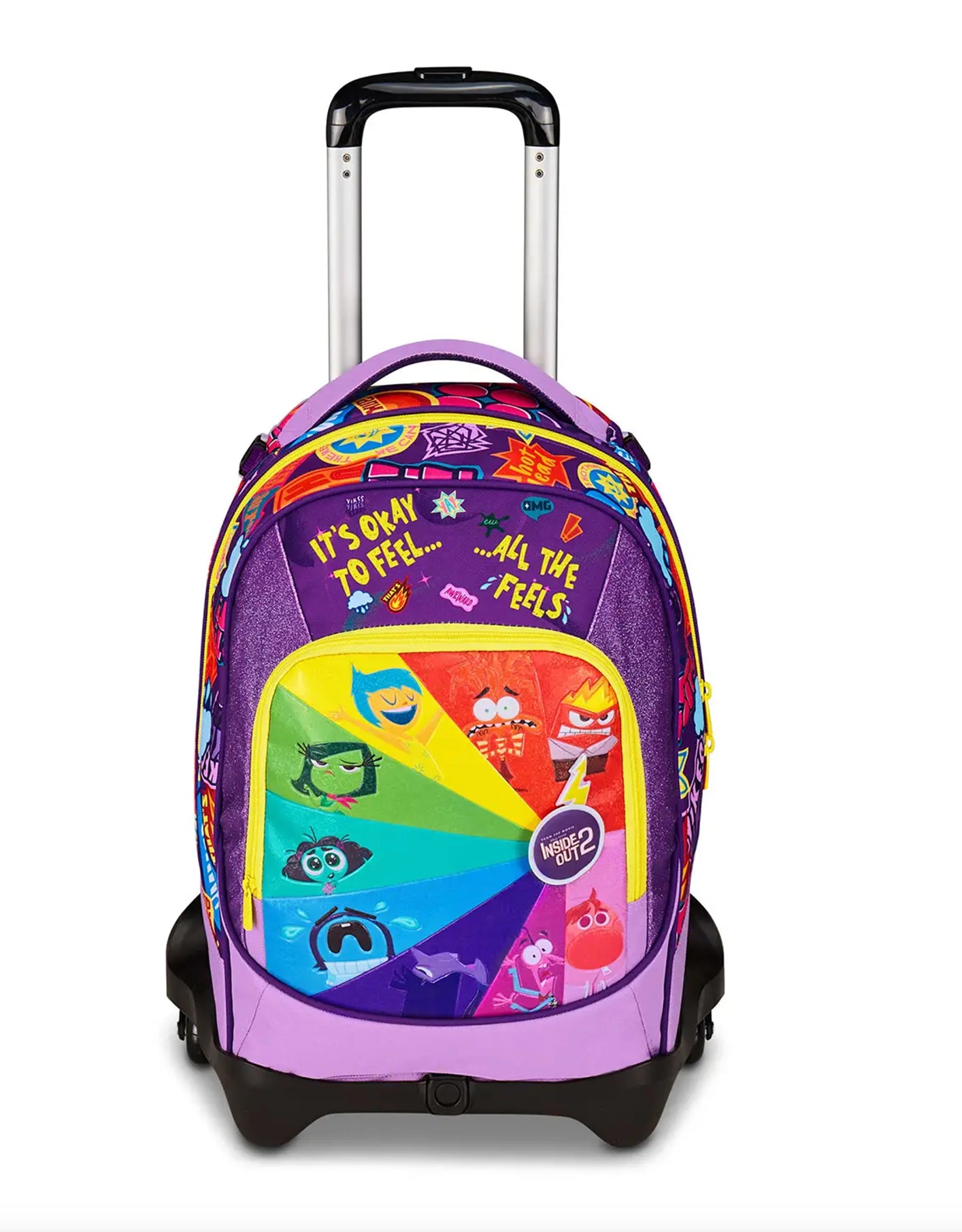 Zaino Trolley Jack 3WD Disney Inside Out 2 Seven