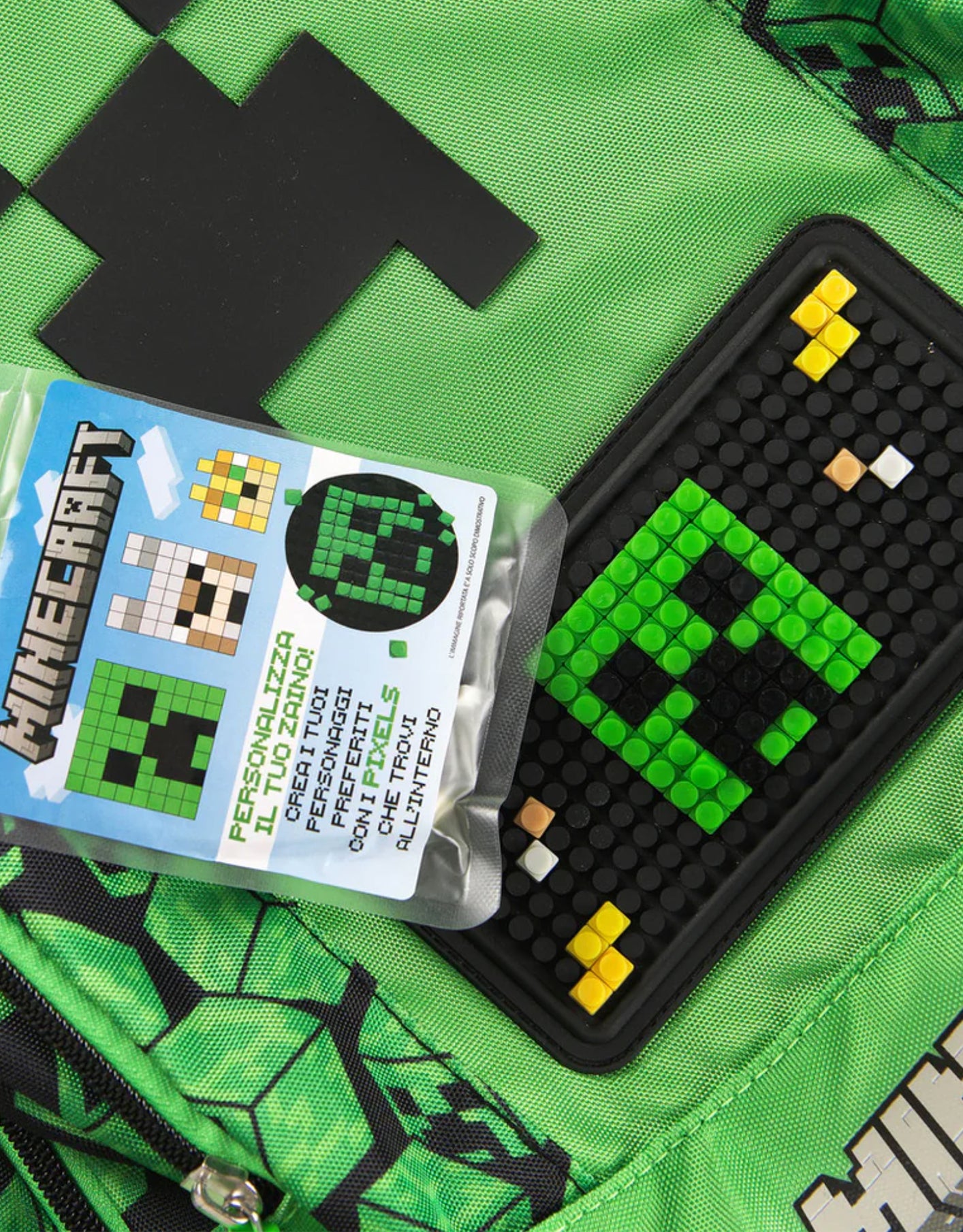 Zaino Trolley Minecraft Staccabile – Panini