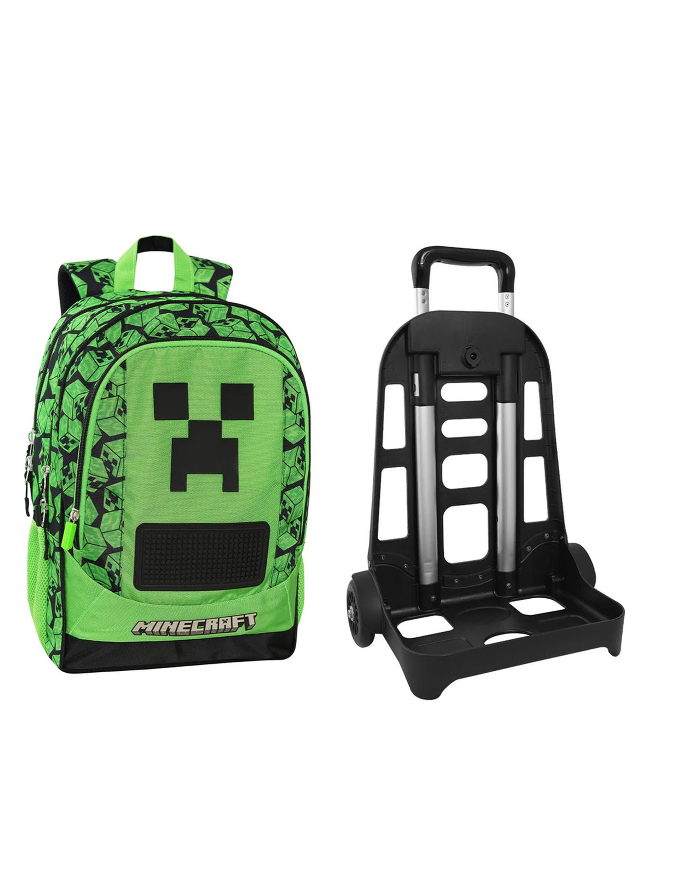 Zaino Trolley Minecraft Staccabile – Panini
