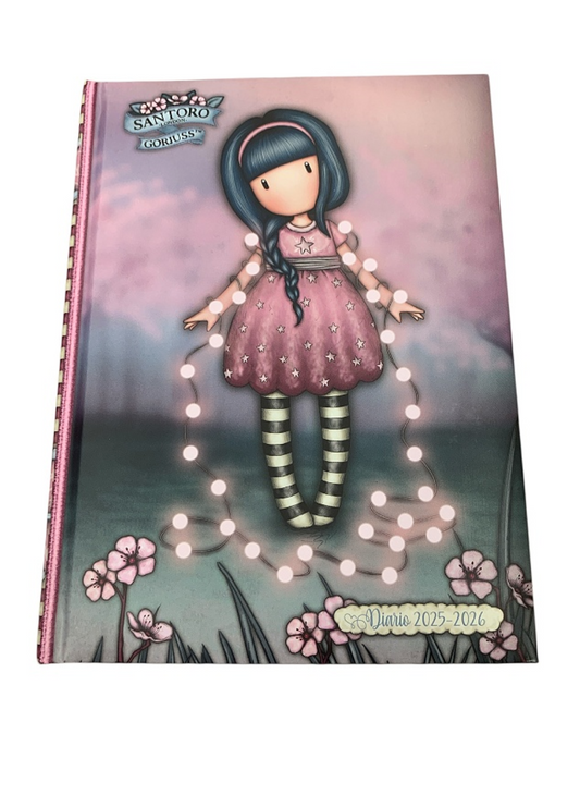 Diario Santoro Gorjuss – Fairy Dusk In The Forest 2025/2026