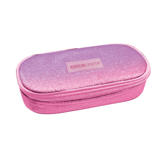 Astuccio Ovale Gradient Rosa/Viola - Tinta Unita Glamour
