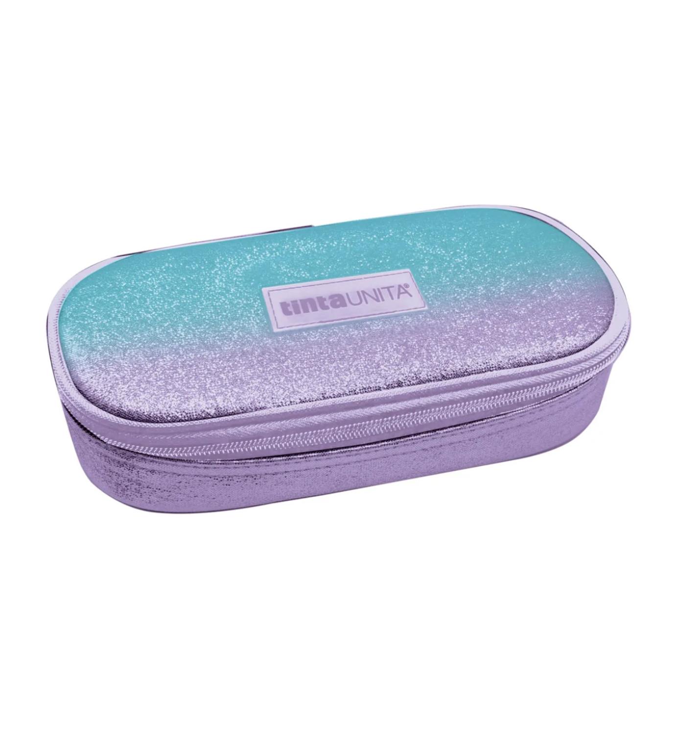 Astuccio Ovale Gradient Azzurro/Viola – Tinta Unita Glamour