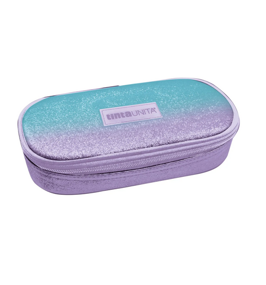 Astuccio Ovale Gradient Azzurro/Viola – Tinta Unita Glamour