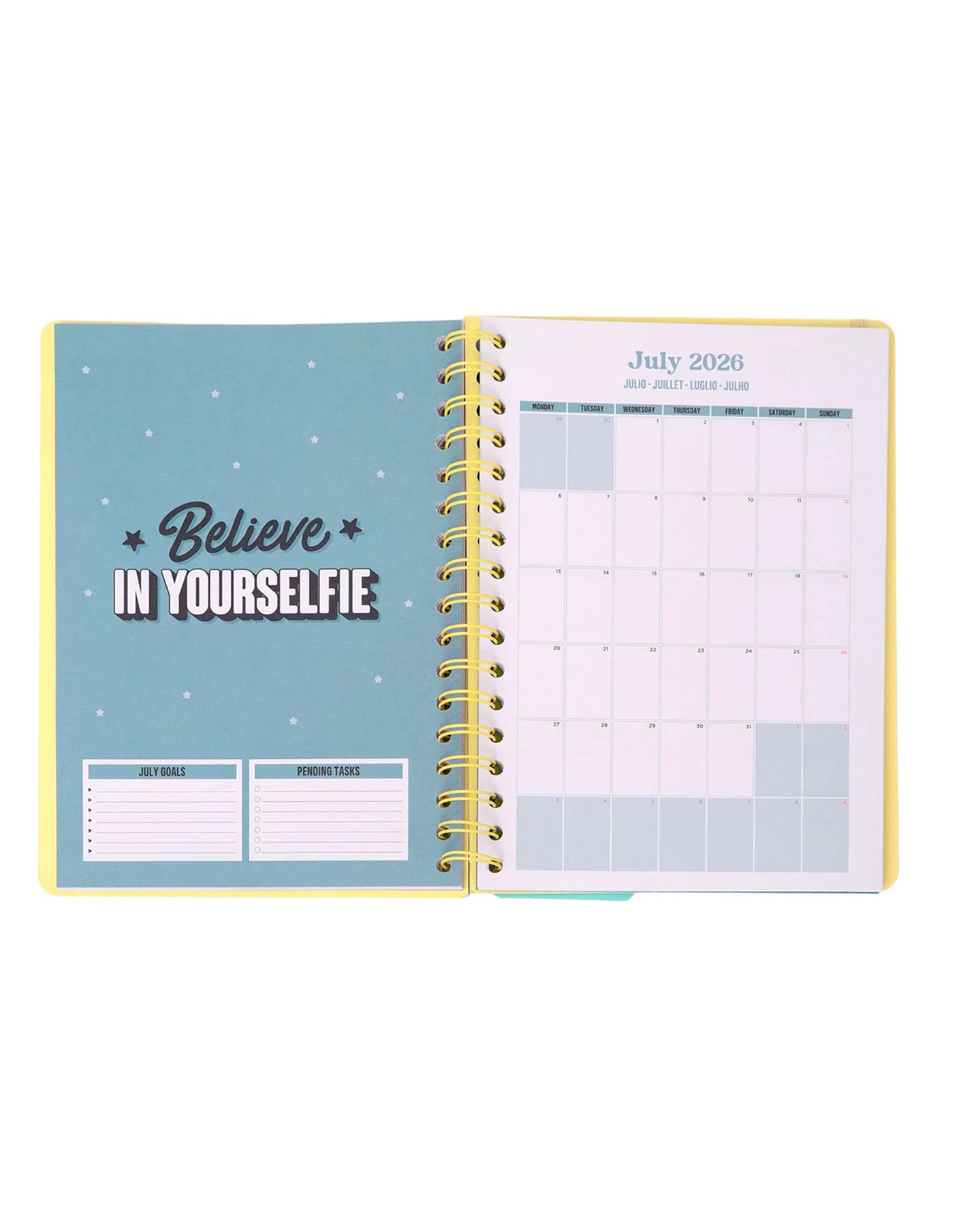 Agenda Basic 2026 Settimanale – “La vie est belle” Mr. Wonderful