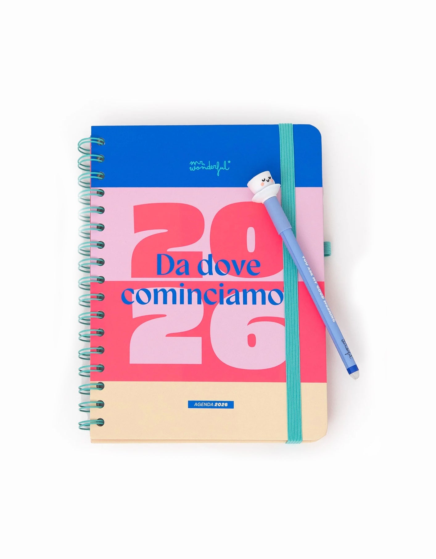 Agenda Office 2026 Settimanale - Da dove cominciamo? Mr. Wonderful
