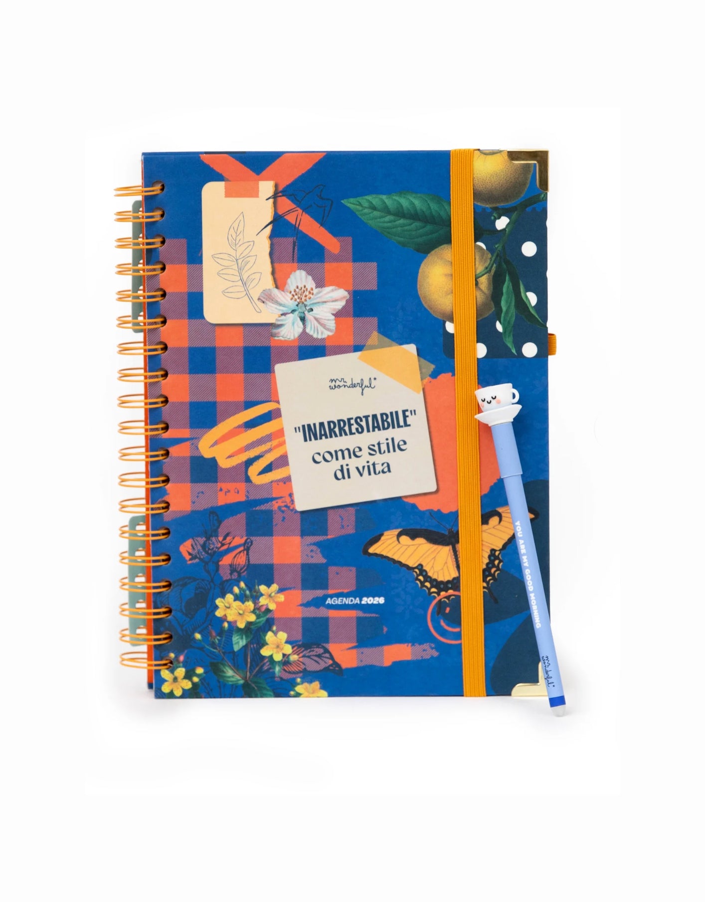 Agenda Office 2026 Settimanale - "Inarrestabile" come stile di vita Mr. Wonderful