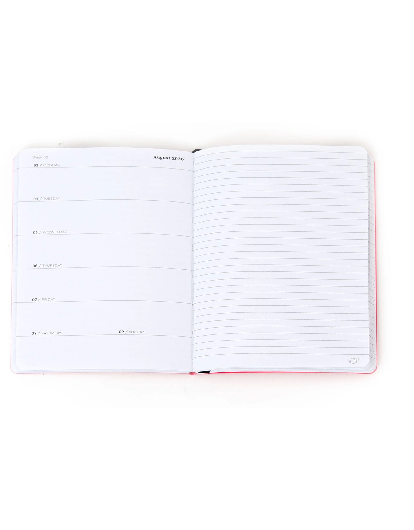 Agenda Pocket 2026 Settimanale piccola - Mr. Wonderful