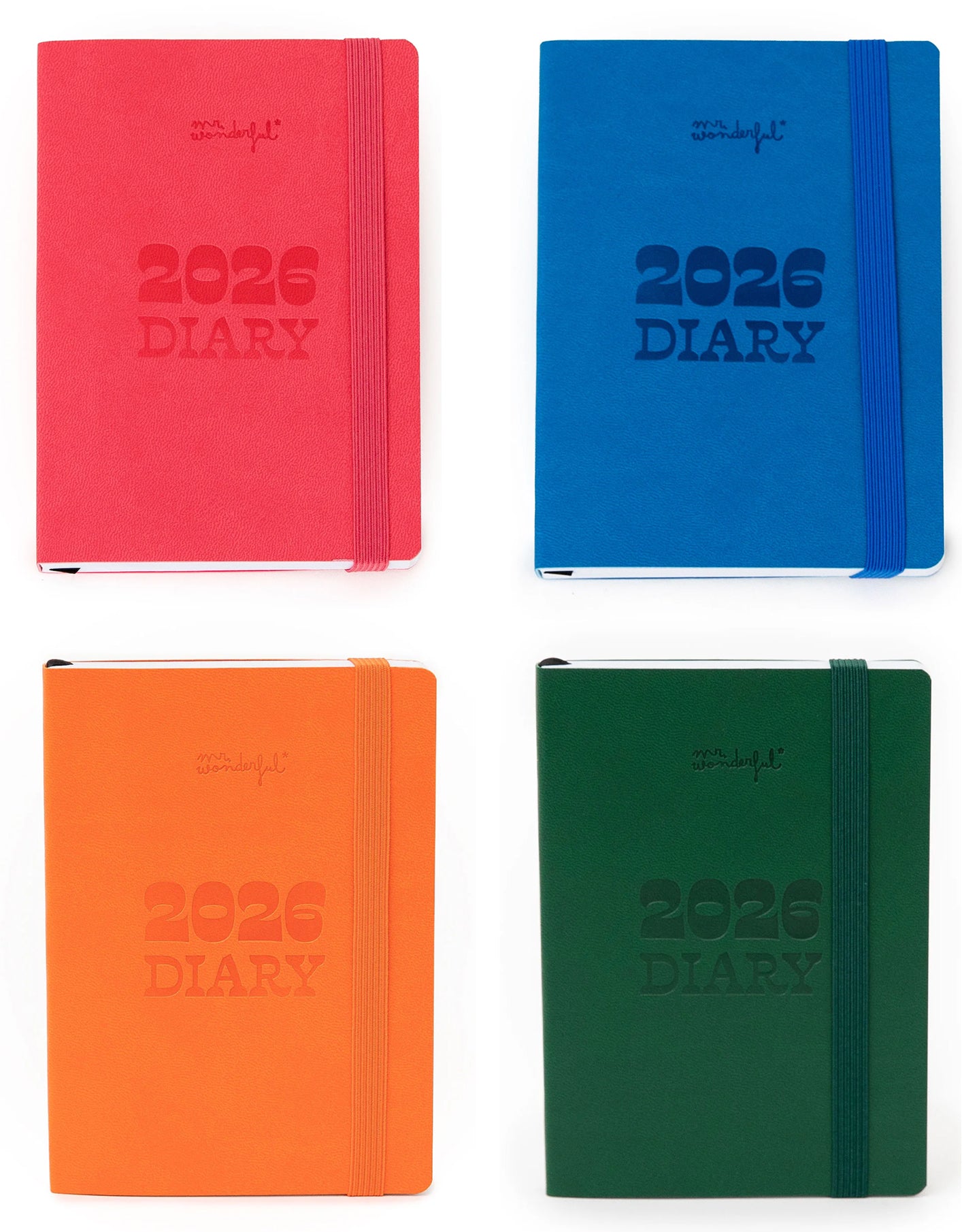 Agenda Pocket 2026 Settimanale piccola - Mr. Wonderful
