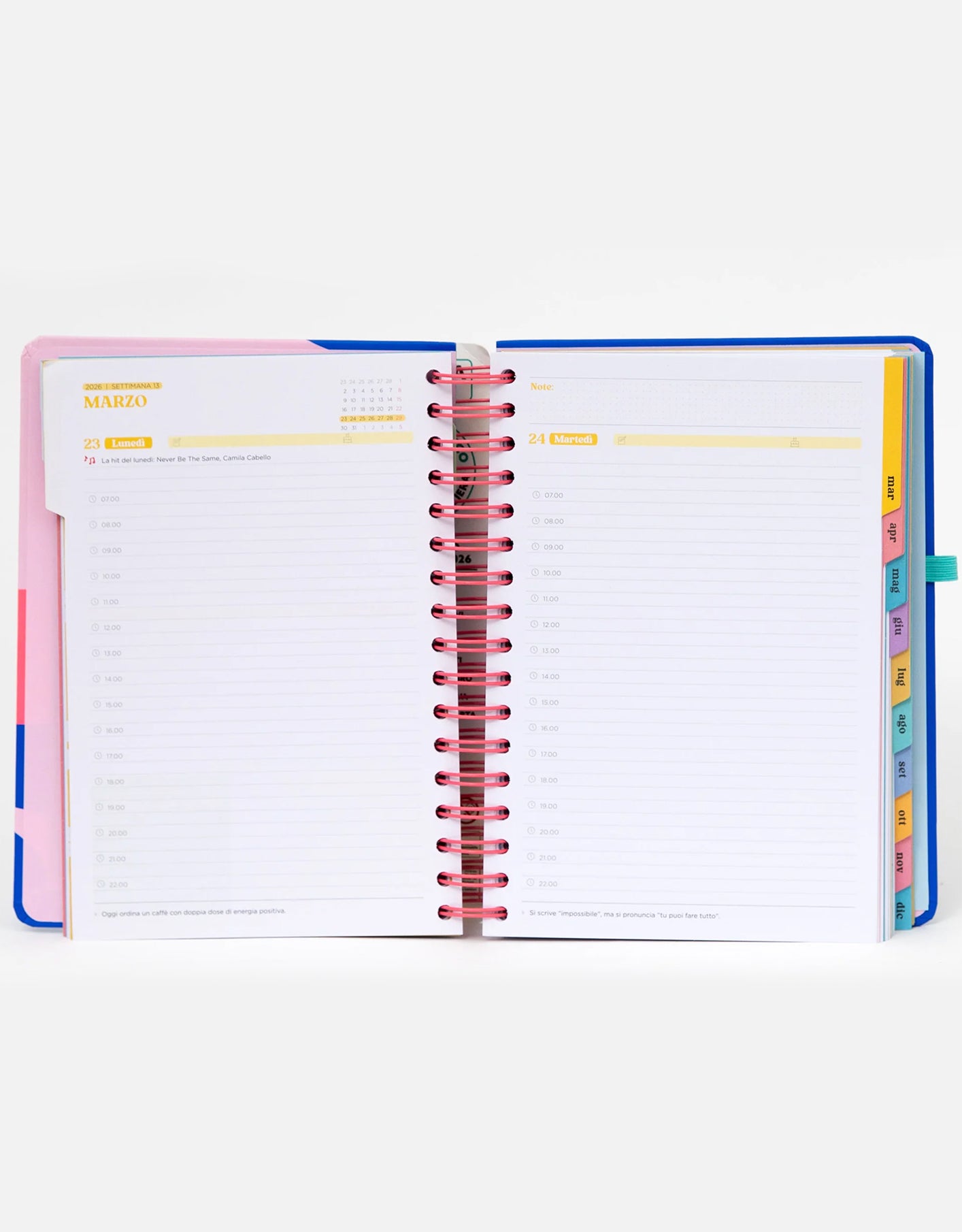 Agenda Wonder 2026 Giornaliera – Mr. Wonderful | “Quando si chiude una porta, si apre l’agenda”