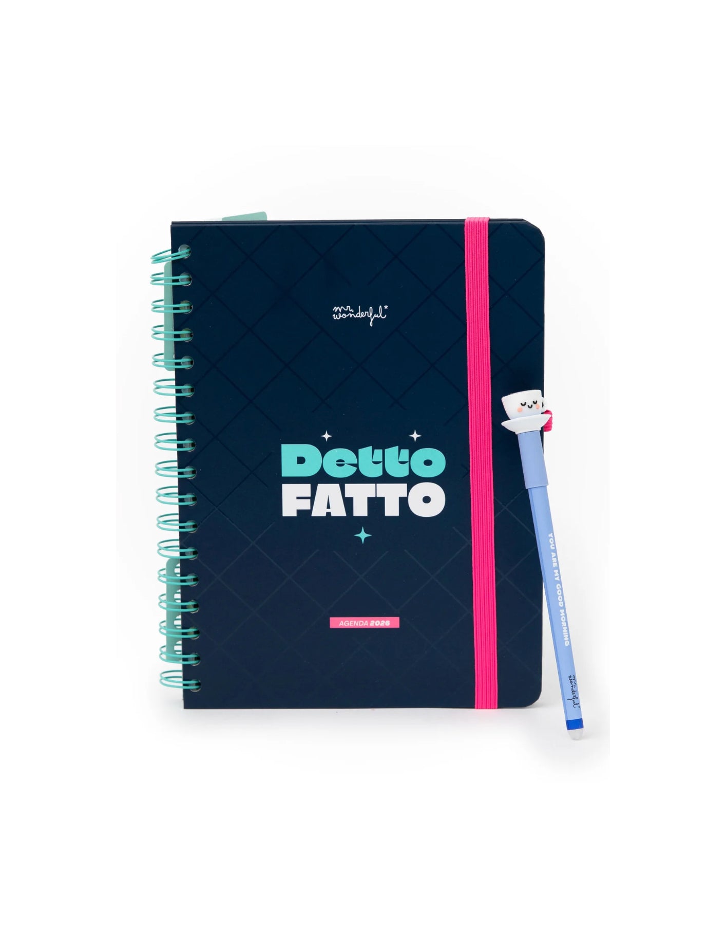 Agenda Wonder 2026 Settimanale – “Detto Fatto” Mr. Wonderful