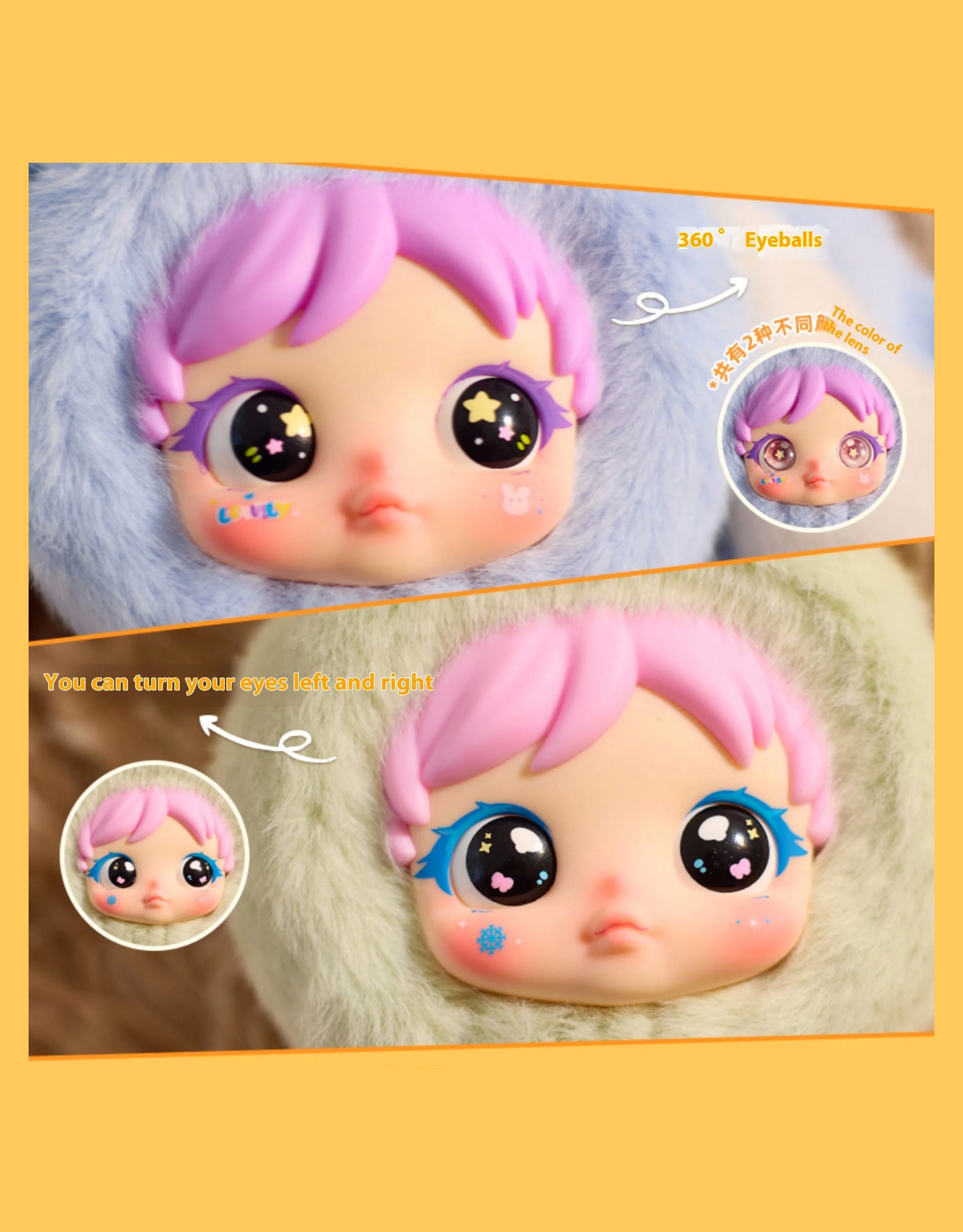 Amy Little Rabbit - Peluche Portachiavi Blind Box