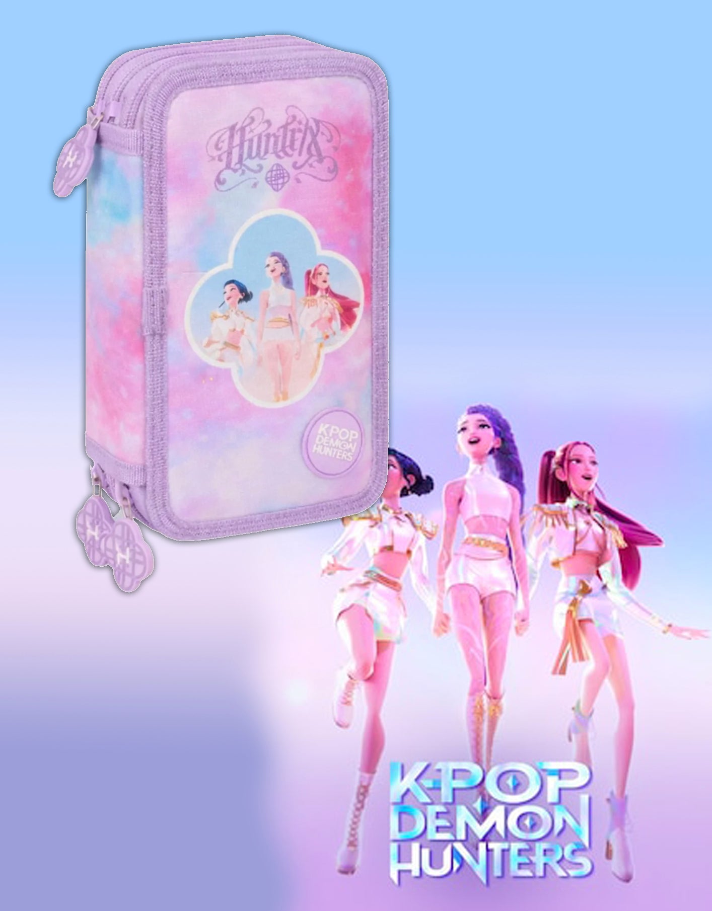 Astuccio Tre Zip K-Pop Artist Demon Hunters | Preordine