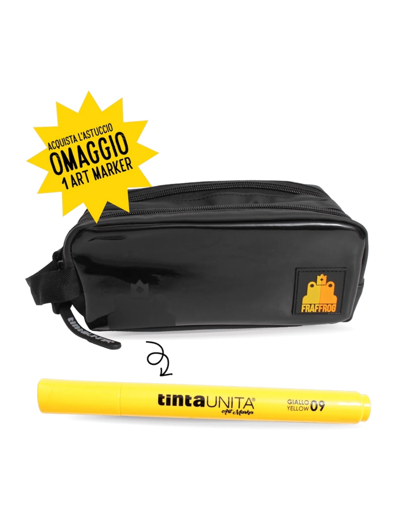 Astuccio Bauletto Tinta Unita – Special Edition Fraffrog