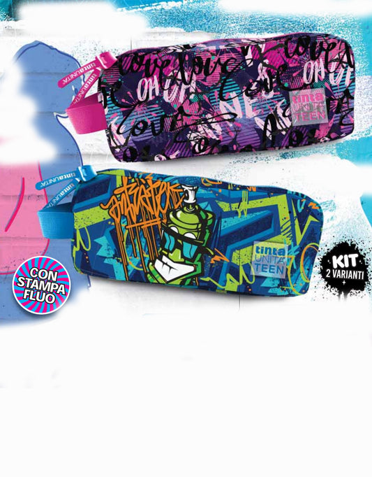 Astuccio Bustone Tinta Unita Teen