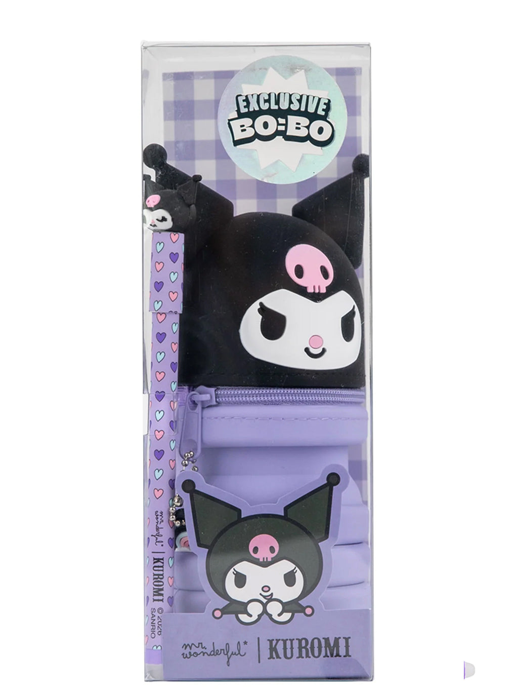Astuccio Estensibile in Silicone Kuromi con Penna Cancellabile Bo-Bo – Mr. Wonderful