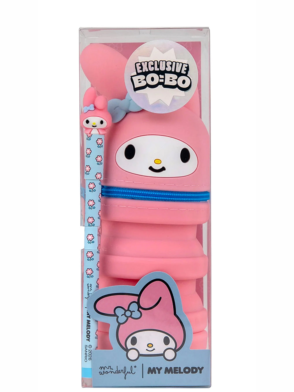Astuccio in silicone estensibile My Melody con penna cancellabile Bo-Bo – Mr. Wonderful