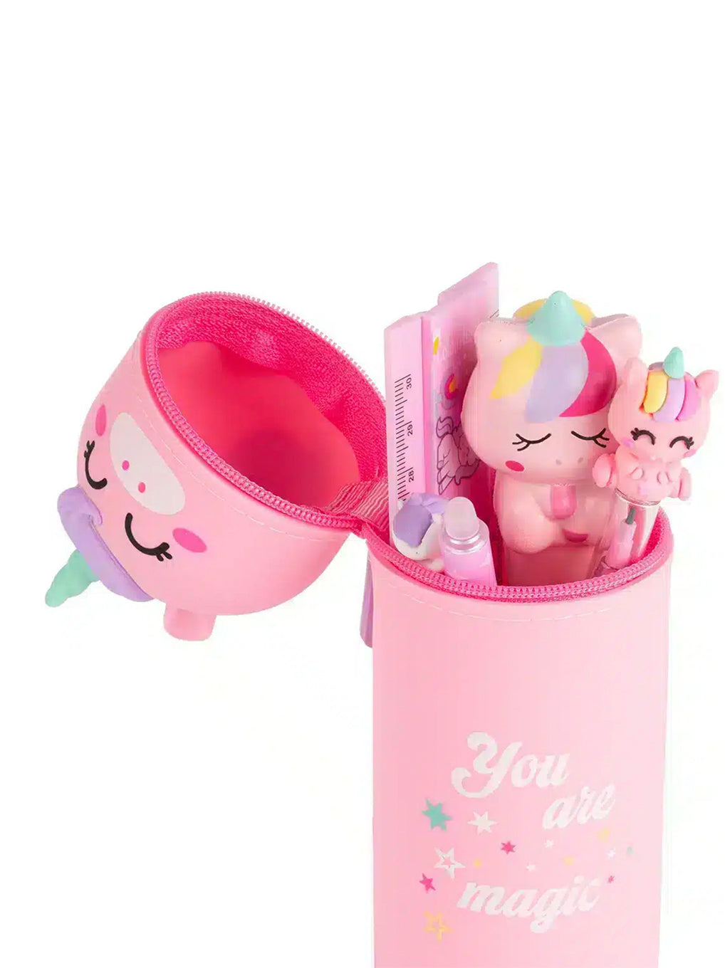 Astuccio Portapenne in Silicone Unicorn Colourbook