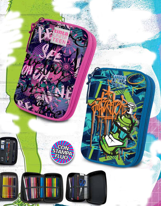 Astuccio One Time Tinta Unita Teen