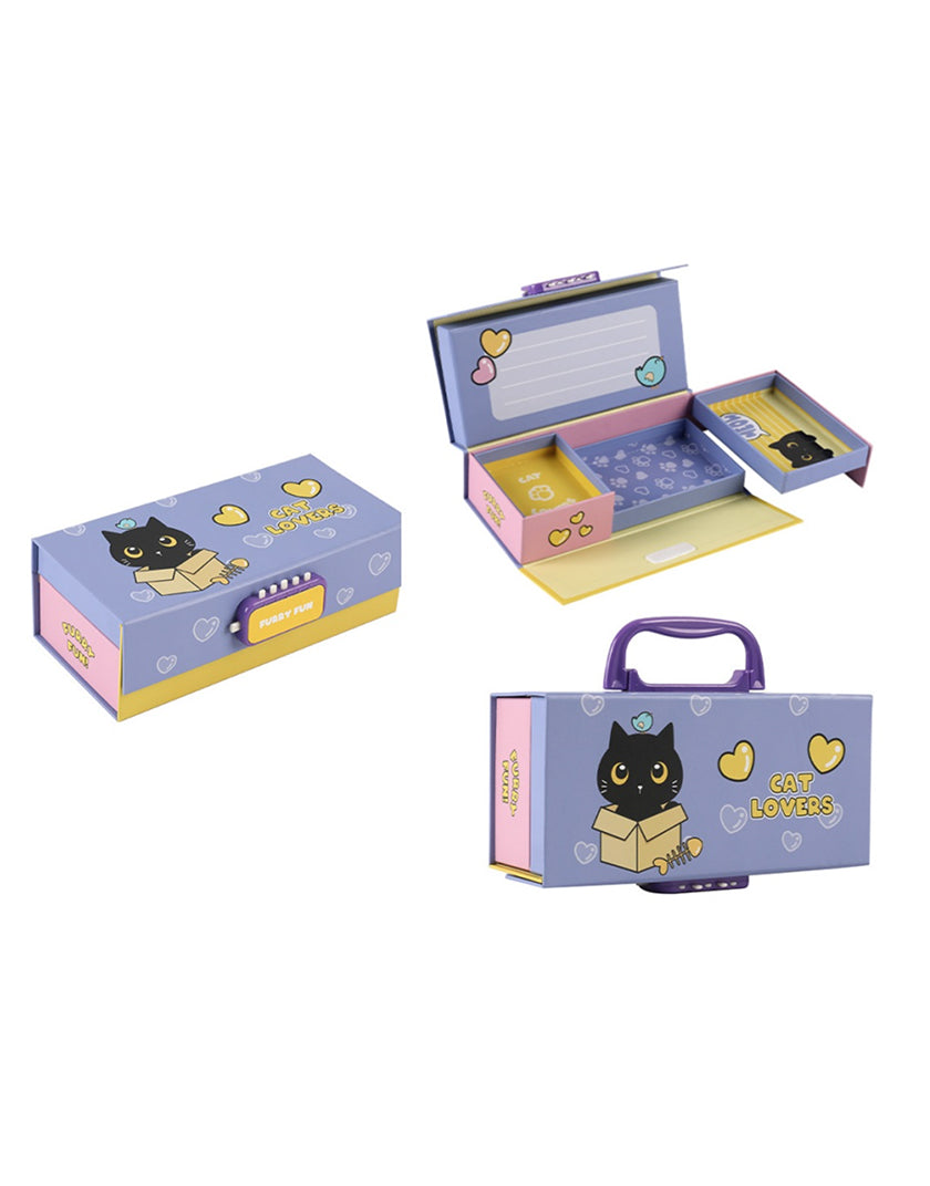 Astuccio Organizer Portagioie con Maniglia Black Cat Itotal
