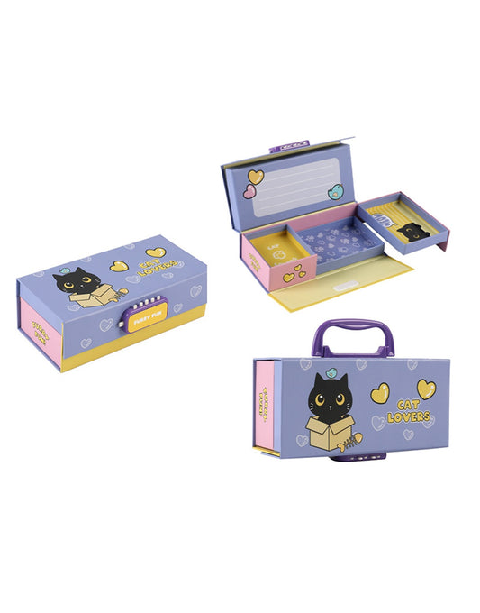 Astuccio Organizer Portagioie con Maniglia Black Cat Itotal