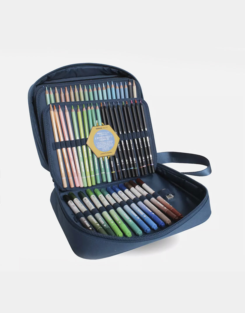 Astuccio Skylinecolor Art Box Premium 144 colori Tinta Unita - Creatività Senza Limiti!