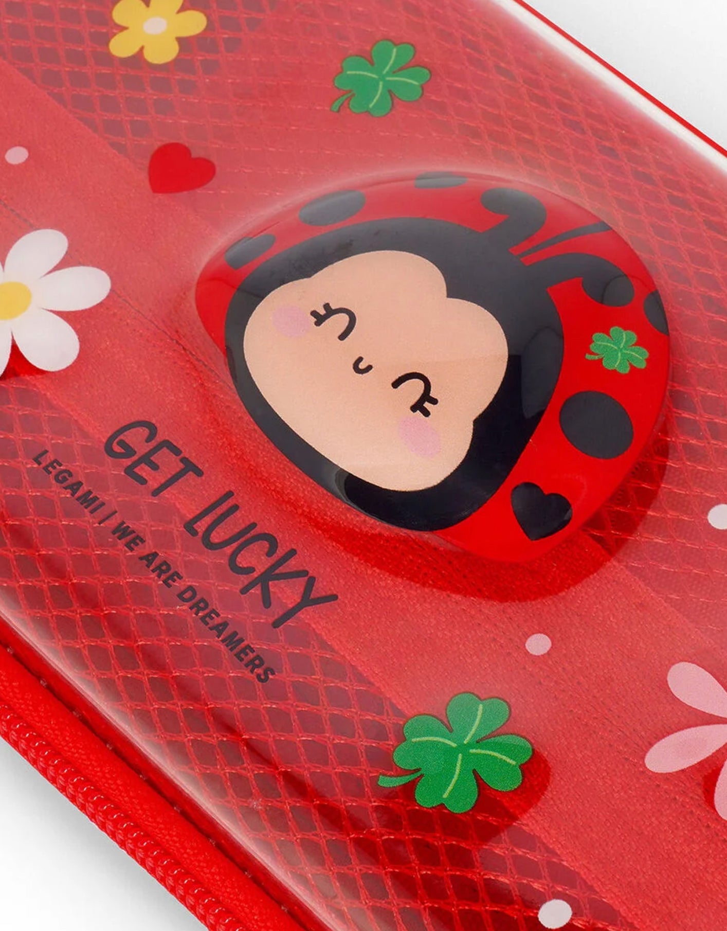 Astuccio Trasparente Rigido Ladybug – WonderWow Legami (Preordine)