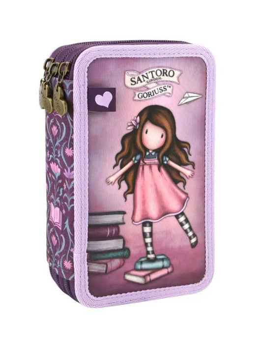 Astuccio 3 Zip Santoro Gorjuss Memories New Heights