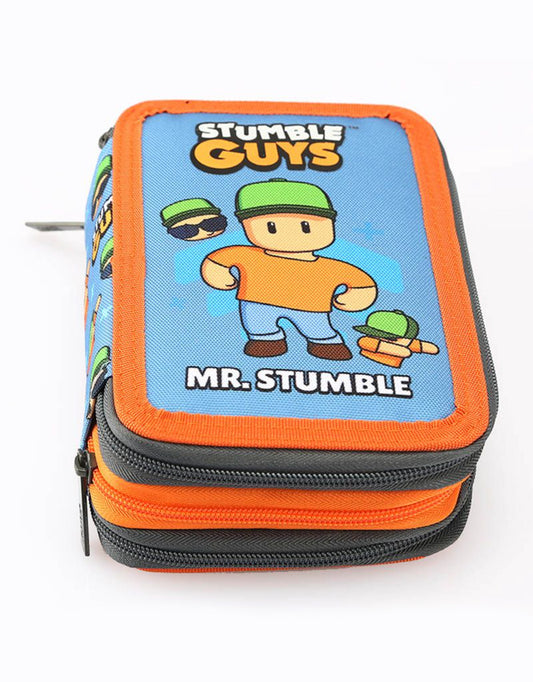 Astuccio 3 Zip Stumble Guys - Completo con 44 Pezzi