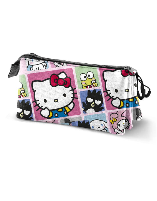 Astuccio Triplo Hello Kitty and Friends - Sanrio
