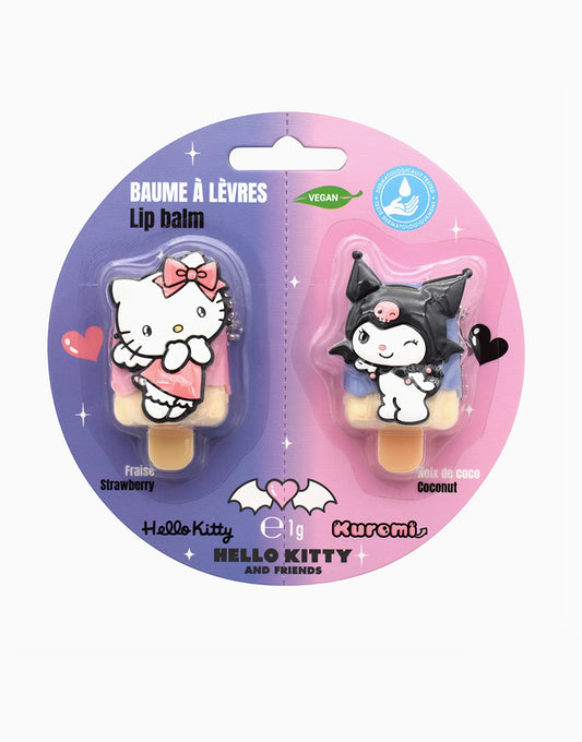 Balsami per Labbra Sanrio Hello Kitty and Friends - Set da 2