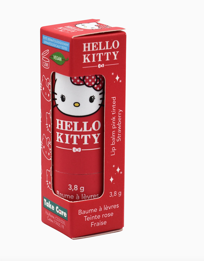 Balsamo per Labbra Colorato Sanrio Hello Kitty - Fragola Dusty Pink