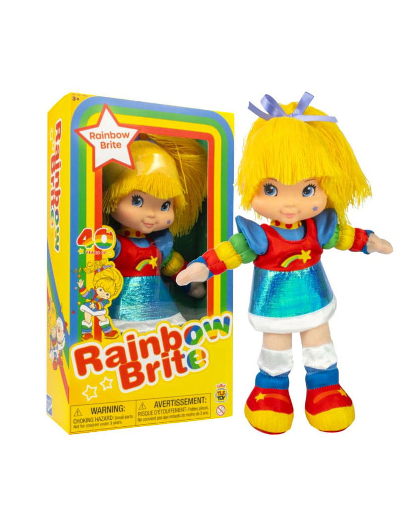 Bambola Peluche Iridella Rainbow Brite - Edizione Speciale 40° Anniversario