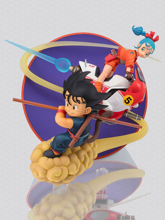 Bandai Dragon Ball Figuarts ZERO Statue Son Goku & Bulma
