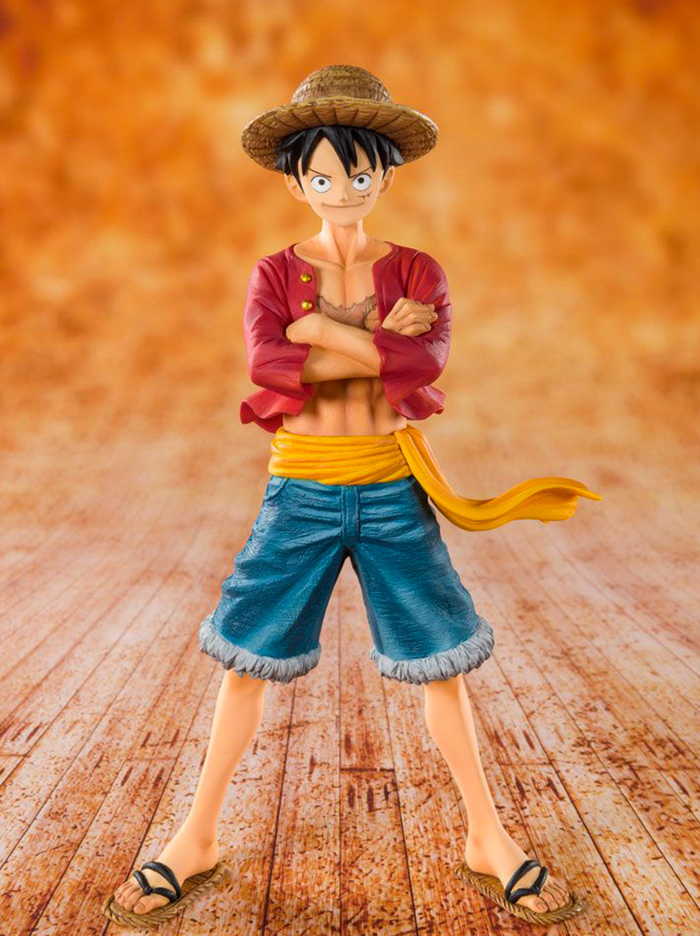 Bandai One Piece FiguartsZERO Straw Hat Luffy 14 cm