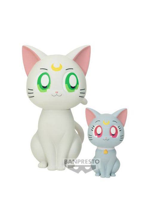 Banpresto Sofvimates Sailor Moon Cosmos - Figure di Artemis e Diana